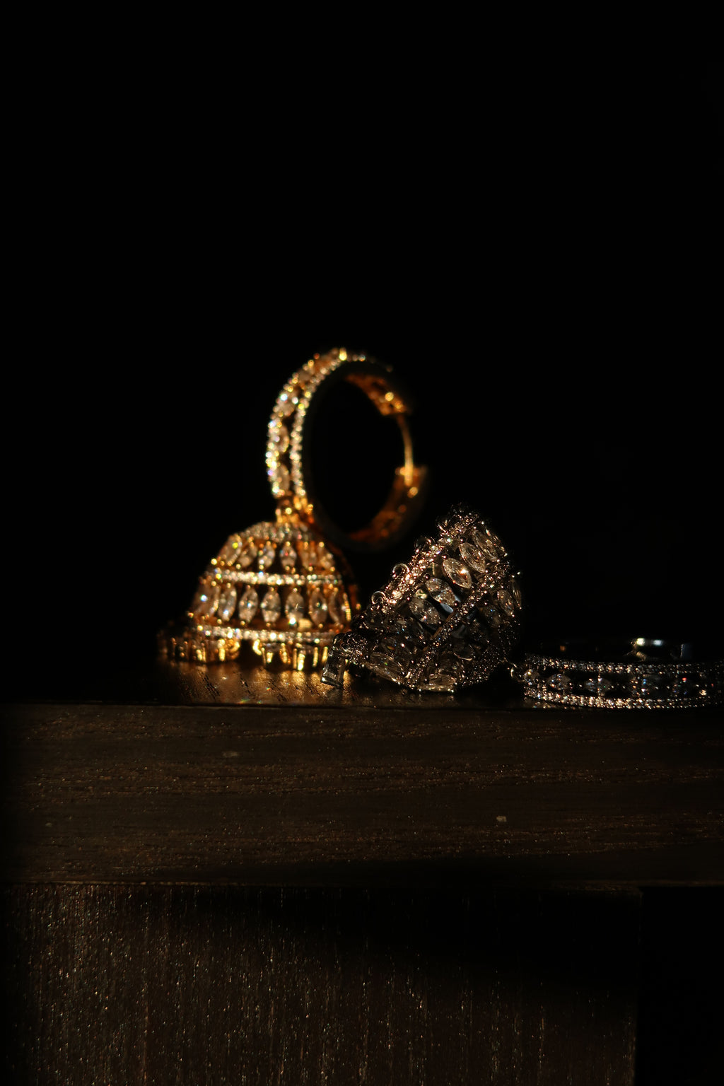 Sarima Jhumka (in Silver)
