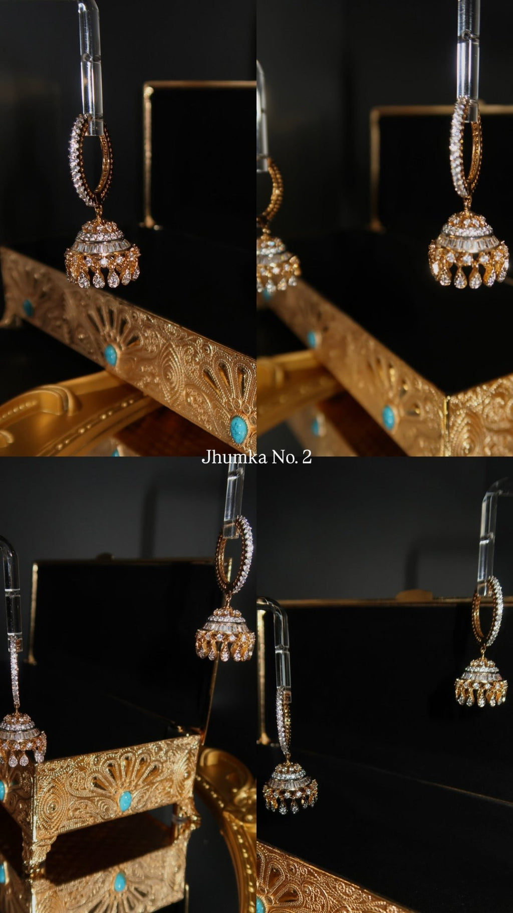 Blind box jhumka earrings mystery jewelry set"
