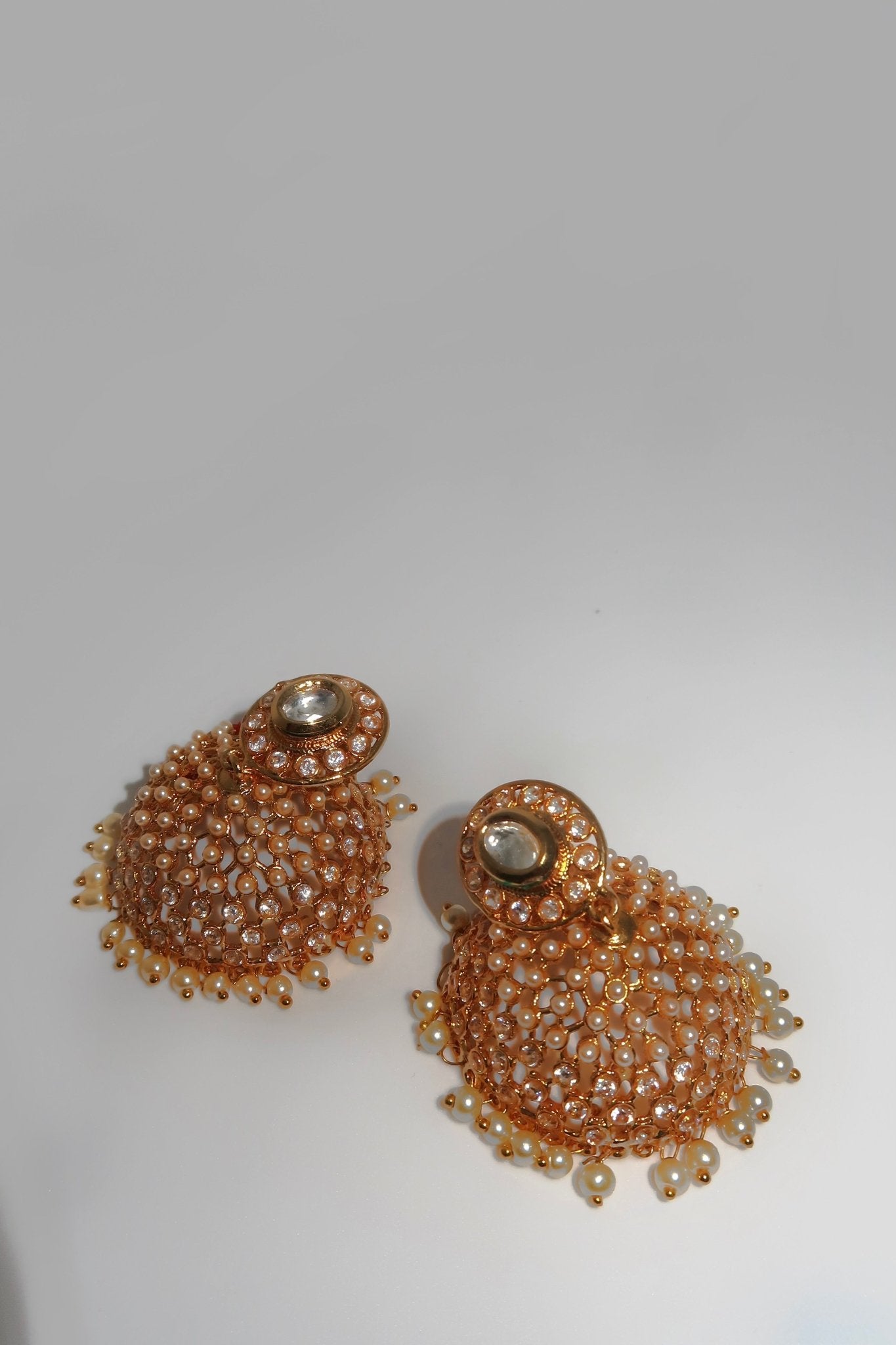 Motia Jhumka - House of Isari