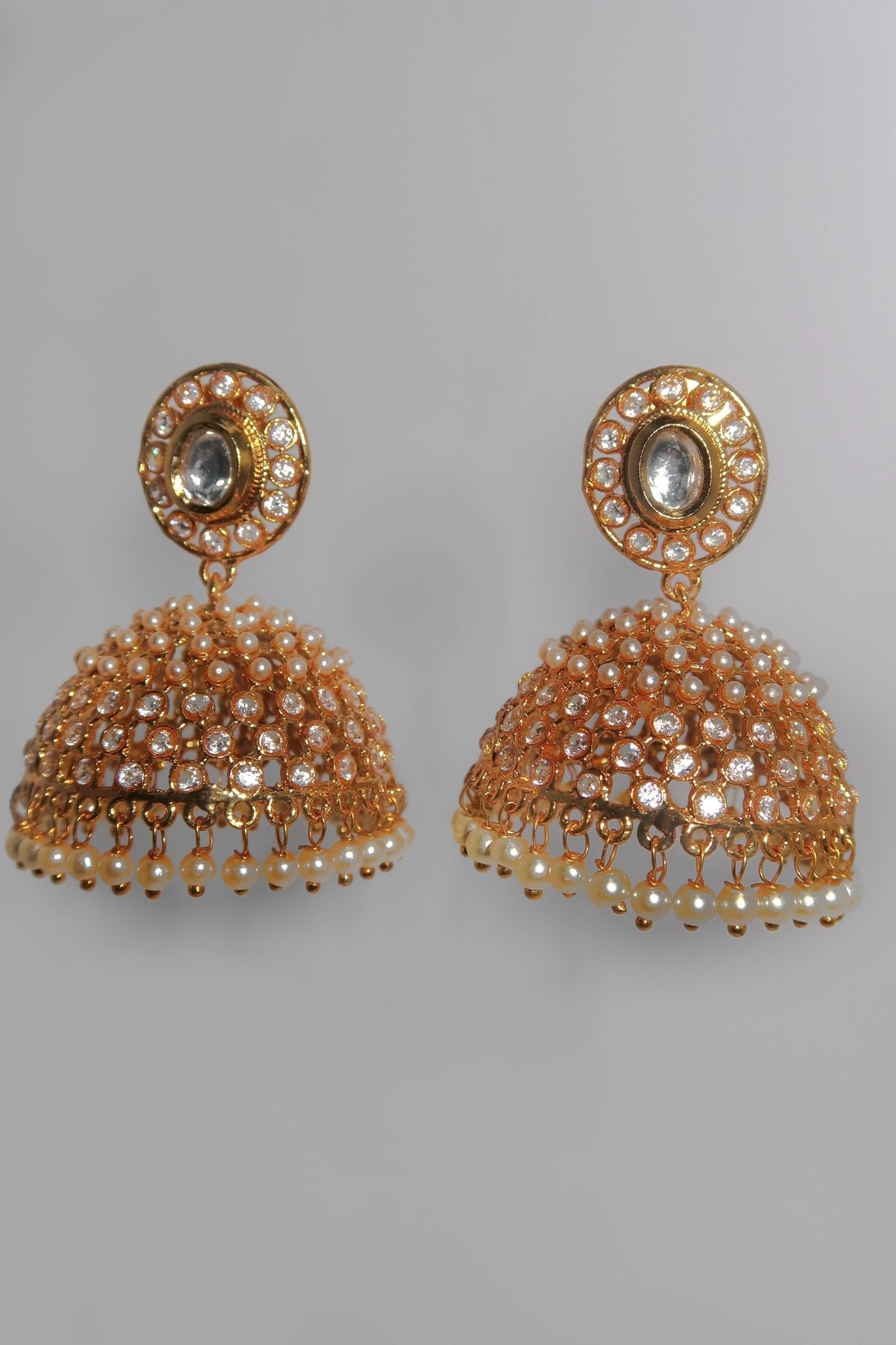 Motia Jhumka - House of Isari